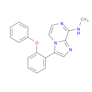 Imidazo[1,2-a]pyrazin-8-amine, N-methyl-3-(2-phenoxyphenyl)-