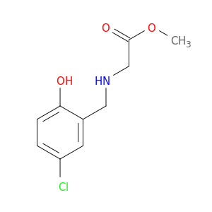 Methyl 2-{[(5-Chloro-2-hydroxyphenyl)methyl]amino}acetate
