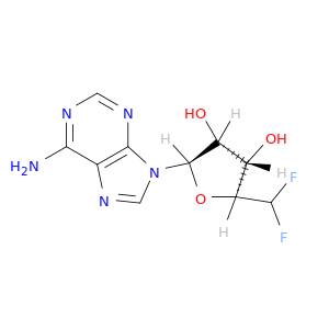 Adenosine,5'-deoxy-5',5'-difluoro- (9CI)