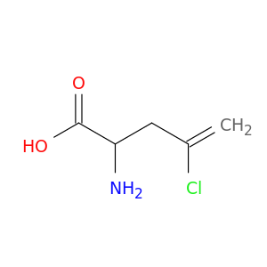 2-amino-4-chloro-pent-4-enoic acid