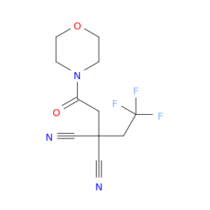 Propanedinitrile, 2-[2-(4-morpholinyl)-2-oxoethyl]-2-(2,2,2-trifluoroethyl)-