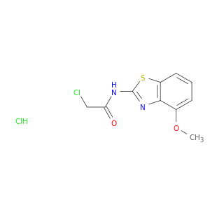 2-chloro-N-(4-methoxy-1,3-benzothiazol-2-yl)acetamide hydrochloride
