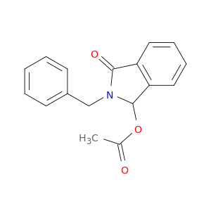 1H-Isoindol-1-one, 3-(acetyloxy)-2,3-dihydro-2-(phenylmethyl)-