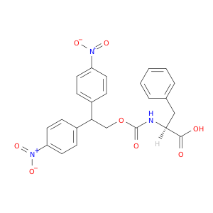 L-Phenylalanine, N-[[2,2-bis(4-nitrophenyl)ethoxy]carbonyl]-