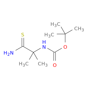 氨基甲酸,(2-氨基-1,1-二甲基-2-硫代乙基)-,1,1-二甲基乙酯