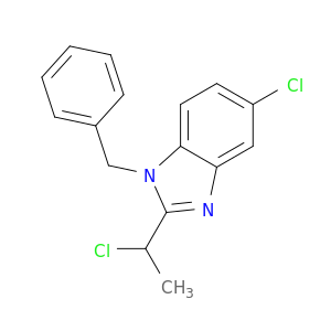 1-Benzyl-5-chloro-2-(1-chloroethyl)-1H-1,3-benzodiazole