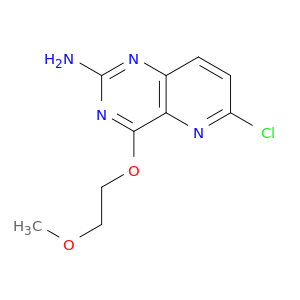 Pyrido[3,2-d]pyrimidin-2-amine, 6-chloro-4-(2-methoxyethoxy)-