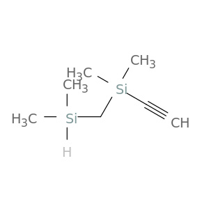 Silane, [(dimethylsilyl)methyl]ethynyldimethyl-