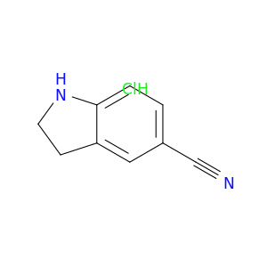 5-氰基-2,3-二氢-1H-吲哚盐酸盐