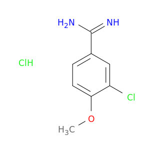 3-Chloro-4-methoxybenzimidamide hydrochloride