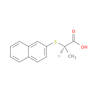 Propanoic acid, 2-(2-naphthalenylthio)-, (R)-
