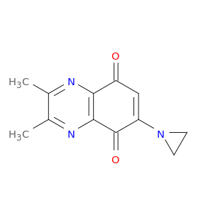 5,8-Quinoxalinedione,6-(1-aziridinyl)-2,3-dimethyl-