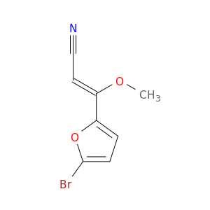 2-Propenenitrile, 3-(5-bromo-2-furanyl)-3-methoxy-, (Z)-