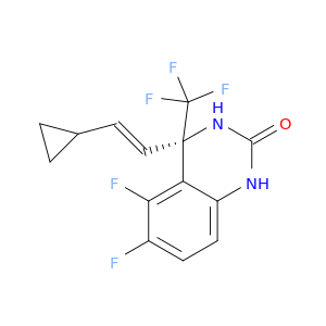 2(1H)-QUINAZOLINONE, 4-[(1E)-2-CYCLOPROPYLETHENYL]-5,6-DIFLUORO-3,4-DIHYDRO-4-(TRIFLUOROMETHYL)-, (4S)-
