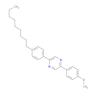 Pyrazine, 2-(4-methoxyphenyl)-5-(4-nonylphenyl)-