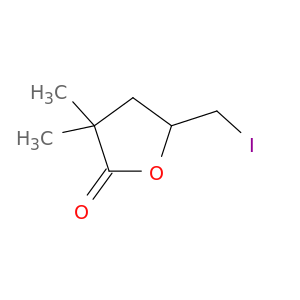 2(3H)-Furanone, dihydro-5-(iodomethyl)-3,3-dimethyl-