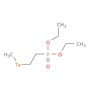 Phosphonic acid, [2-(methyltelluro)ethyl]-, diethyl ester