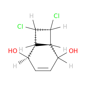 Bicyclo[4.2.0]oct-3-ene-2,5-diol, 7,8-dichloro-, (1R,2R,5S,6S,7S,8R)-