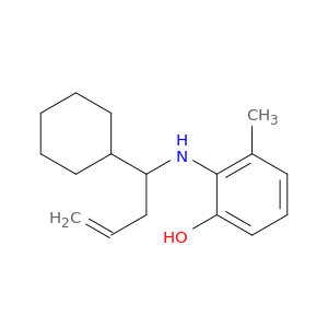 Phenol, 2-[(1-cyclohexyl-3-butenyl)amino]-3-methyl-