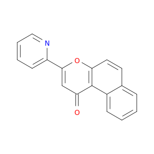 1H-Naphtho[2,1-b]pyran-1-one, 3-(2-pyridinyl)-