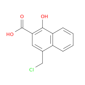 2-Naphthalenecarboxylic acid, 4-(chloromethyl)-1-hydroxy-
