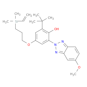 2-(tert-Butyl)-4-(3-(dimethyl(vinyl)silyl)propoxy)-6-(5-methoxy-2H-benzo[d][1,2,3]triazol-2-yl)phenol