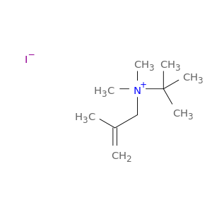 2-Propen-1-aminium, N-(1,1-dimethylethyl)-N,N,2-trimethyl-, iodide