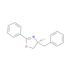 Oxazole, 4,5-dihydro-2-phenyl-4-(phenylmethyl)-, (4S)-