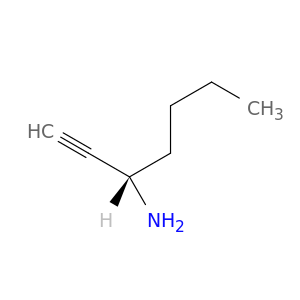 1-Heptyn-3-amine, (S)-