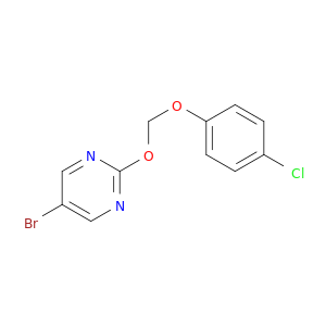 Pyrimidine, 5-bromo-2-[(4-chlorophenoxy)methoxy]-