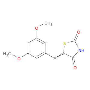 2,4-Thiazolidinedione, 5-[(3,5-dimethoxyphenyl)methylene]-