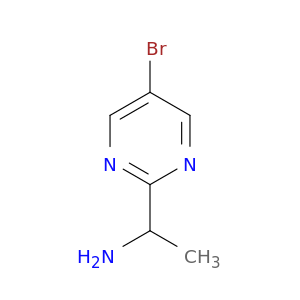 1-(5-bromopyrimidin-2-yl)ethan-1-amine