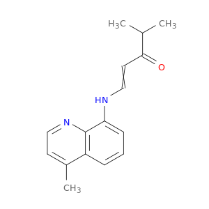 1-Penten-3-one, 4-methyl-1-[(4-methyl-8-quinolinyl)amino]-