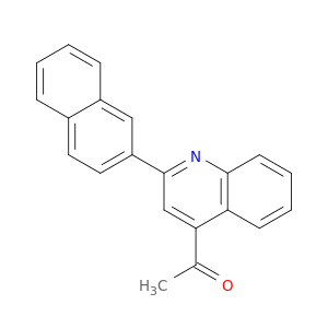 Ethanone,1-[2-(2-naphthalenyl)-4-quinolinyl]-