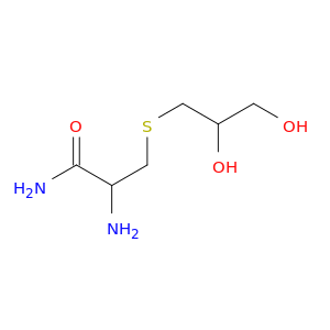 Propanamide, 2-amino-3-[(2,3-dihydroxypropyl)thio]-