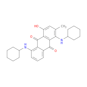9,10-Anthracenedione,1,5-bis(cyclohexylamino)-4-hydroxy-2-methyl-