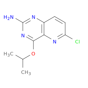 Pyrido[3,2-d]pyrimidin-2-amine, 6-chloro-4-(1-methylethoxy)-