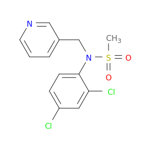 Methanesulfonamide,N-(2,4-dichlorophenyl)-N-(3-pyridinylmethyl)-