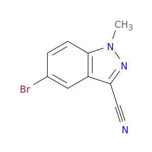 5-Bromo-1-methyl-1H-indazole-3-carbonitrile