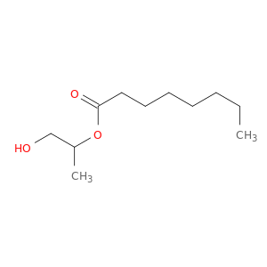 Octanoic acid, 2-hydroxy-1-methylethyl ester
