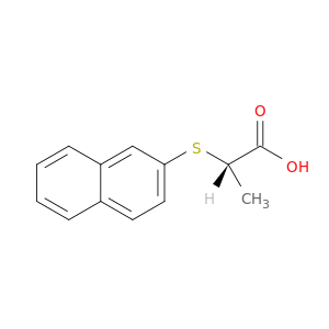 Propanoic acid, 2-(2-naphthalenylthio)-, (S)-