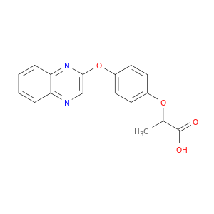 Propanoic acid, 2-[4-(2-quinoxalinyloxy)phenoxy]-