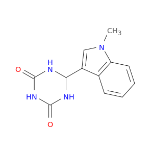 1,3,5-Triazine-2,4(1H,3H)-dione, dihydro-6-(1-methyl-1H-indol-3-yl)-