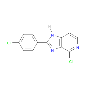3H-Imidazo[4,5-c]pyridine,4-chloro-2-(4-chlorophenyl)-