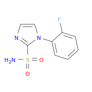 1H-Imidazole-2-sulfonamide, 1-(2-fluorophenyl)-
