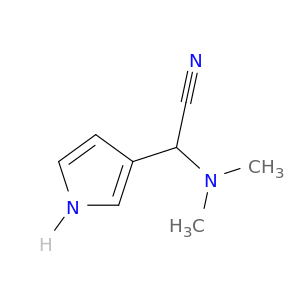 2-(Dimethylamino)-2-(1H-pyrrol-3-yl)acetonitrile