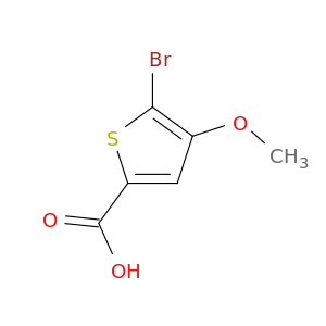 5-溴-4-甲氧基噻吩-2-羧酸