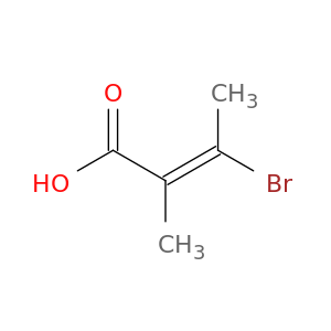 (E)-3-溴-2-甲基-2-丁烯酸