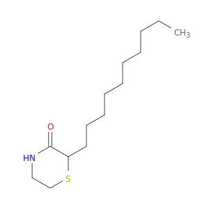3-Thiomorpholinone, 2-decyl-