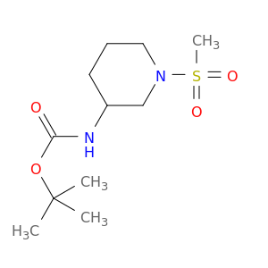 tert-Butyl (1-(methylsulfonyl)piperidin-3-yl)carbamate
